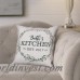 Gracie Oaks Bloomfield Kitchen Wreath Throw Pillow GRCS2786